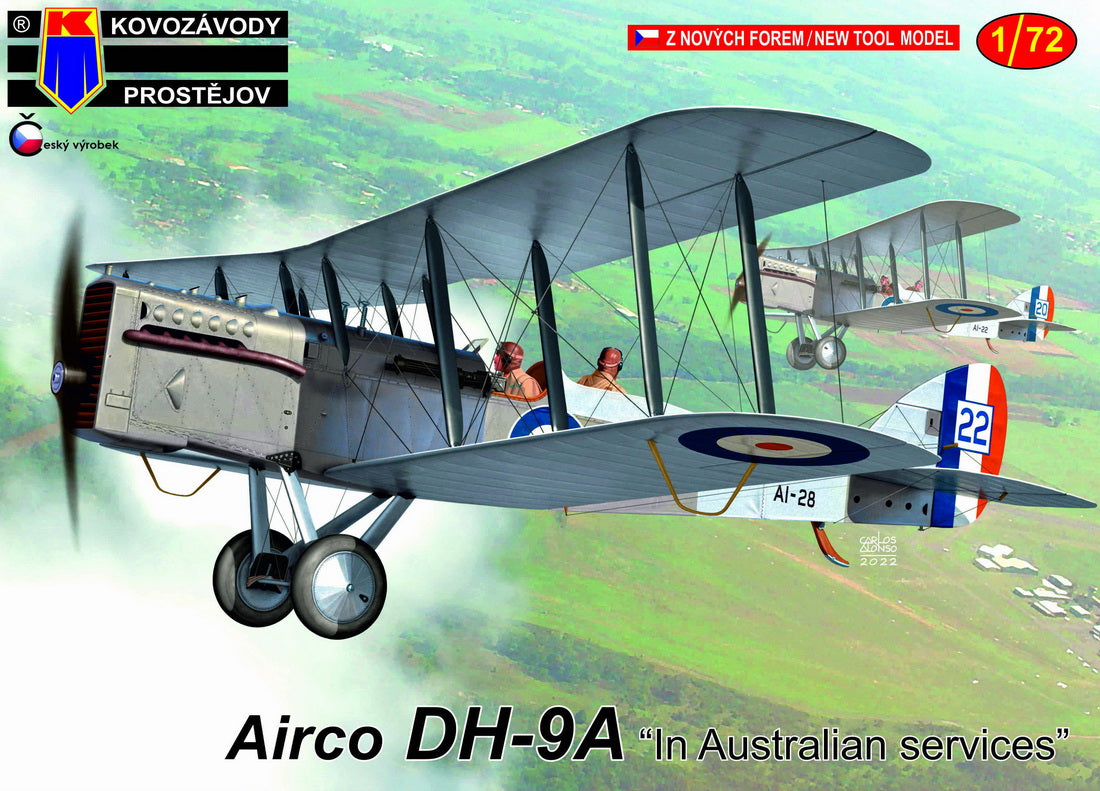 Kovozavody Prostejov KPM72316 1:72 Airco DH-9A 'In Australian Service'
