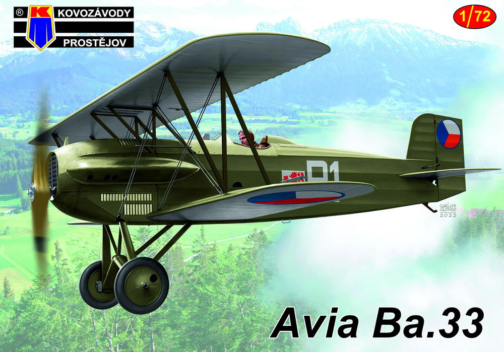 Kovozavody Prostejov KPM72352 1:72 Avia Ba.33 'Czechoslovak AF'