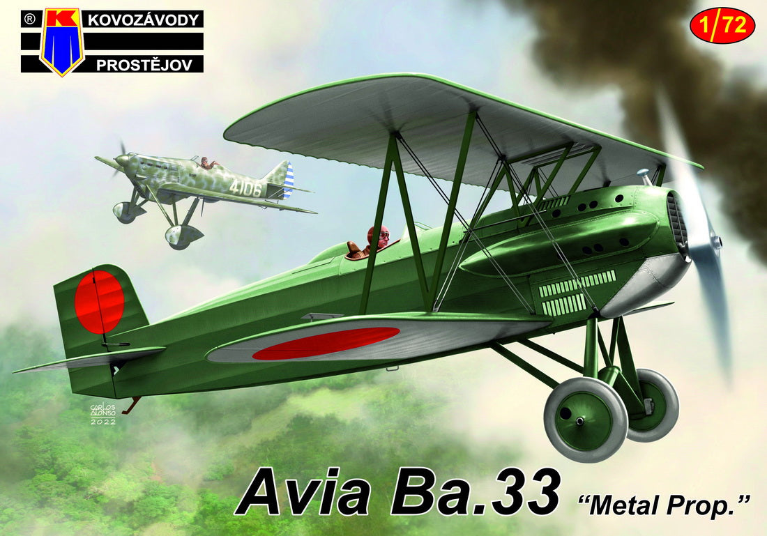 Kovozavody Prostejov KPM72353 1:72 Avia Ba.33 'Metal Prop'