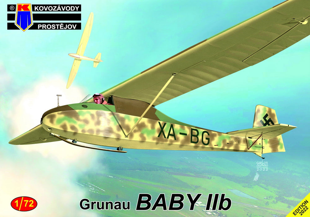 Kovozavody Prostejov KPM72357 1:72 Grunau Baby IIB 'International'