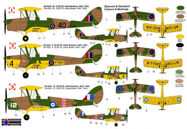 Kovozavody Prostejov KPM72363 1:72 de Havilland DH-82A Tiger Moth 'RAF'