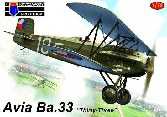 Kovozavody Prostejov KPM72365 1:72 Avia Ba.33 'The Thirty-Three'