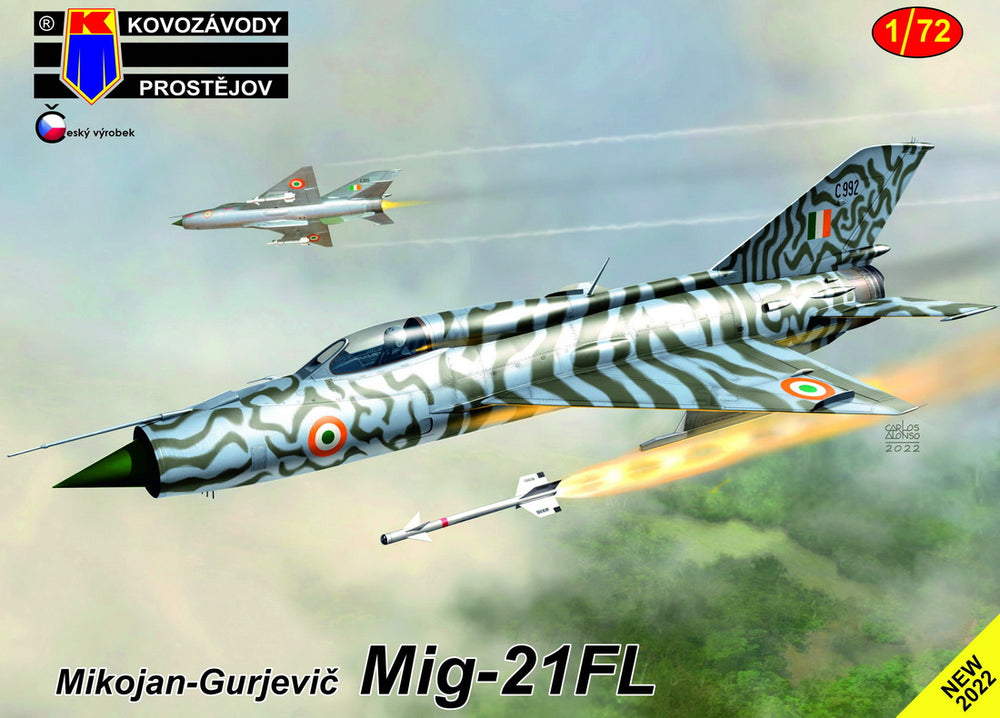 Kovozavody Prostejov KPM72367 1:72 Mikoyan MiG-21FL