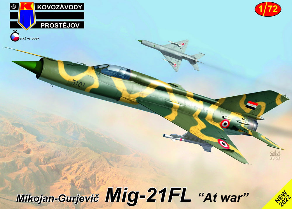Kovozavody Prostejov KPM72368 1:72 Mikoyan MiG-21FL 'At War'