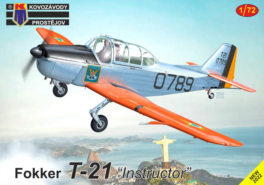 Kovozavody Prostejov KPM72373 1:72 Fokker T-21 'Instructor'
