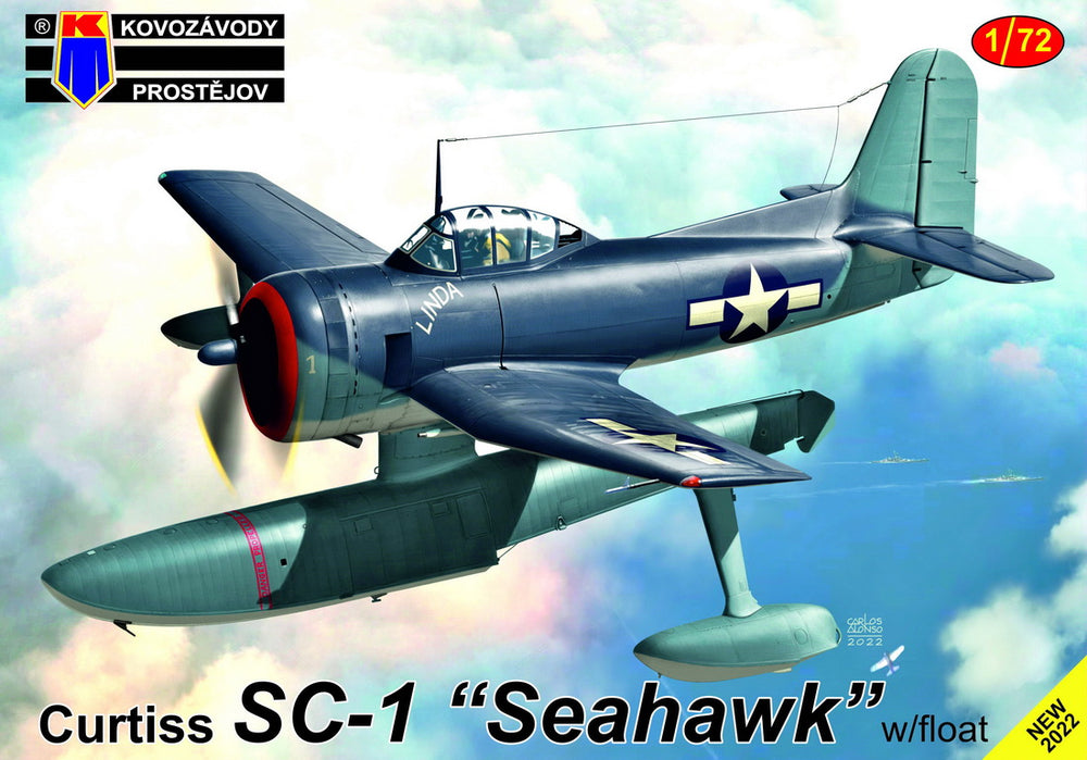 Kovozavody Prostejov KPM72375 1:72 Curtiss SC-1 Seahawk 'Floats'