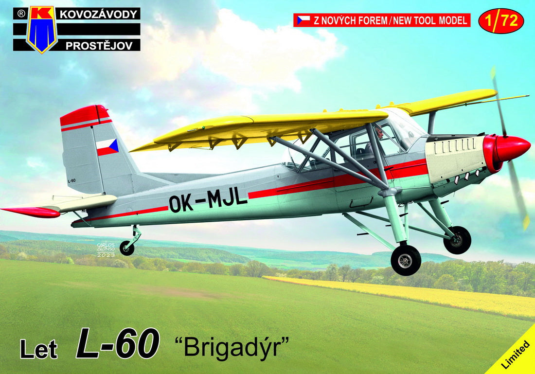 Kovozavody Prostejov KPM72382 1:72 Let L-60 'Brigadyr'