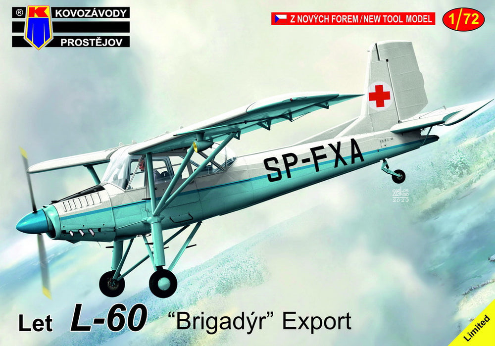 Kovozavody Prostejov KPM72383 1:72 Let L-60 'Export Brigadyr'