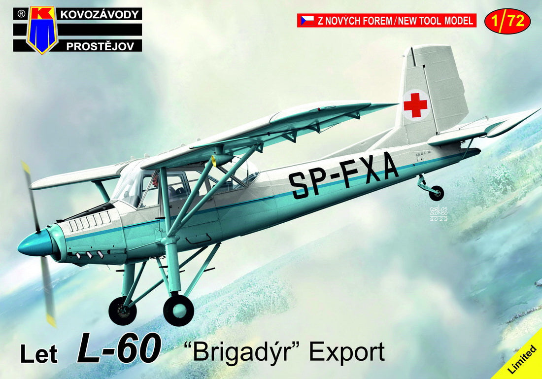 Kovozavody Prostejov KPM72383 1:72 Let L-60 'Export Brigadyr'
