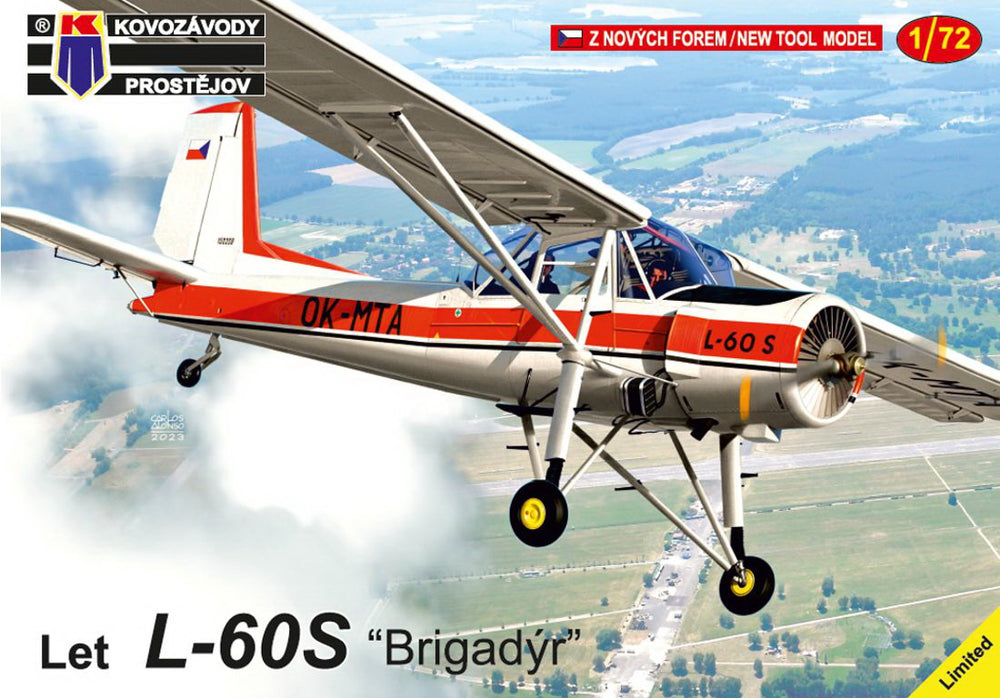 Kovozavody Prostejov KPM72384 1:72 Let L-60S 'Brigadyr'