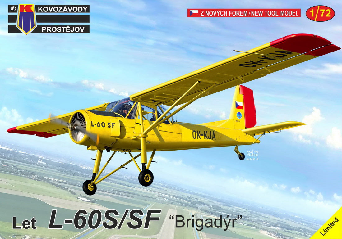 Kovozavody Prostejov KPM72385 1:72 Let L-60S/SF 'Brigadyr'