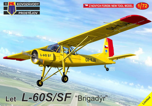 Kovozavody Prostejov KPM72385 1:72 Let L-60S/SF 'Brigadyr'