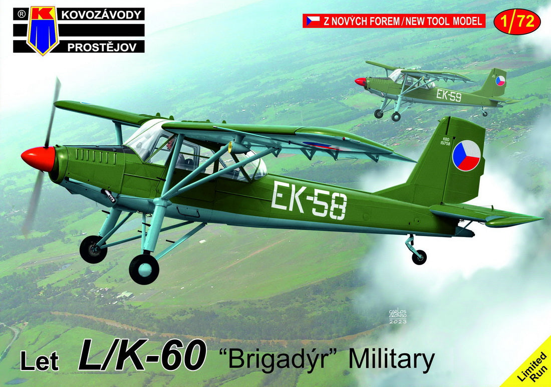 KP KPM72392 Let L/K-60 Brigadyr Military New Mould 1:72