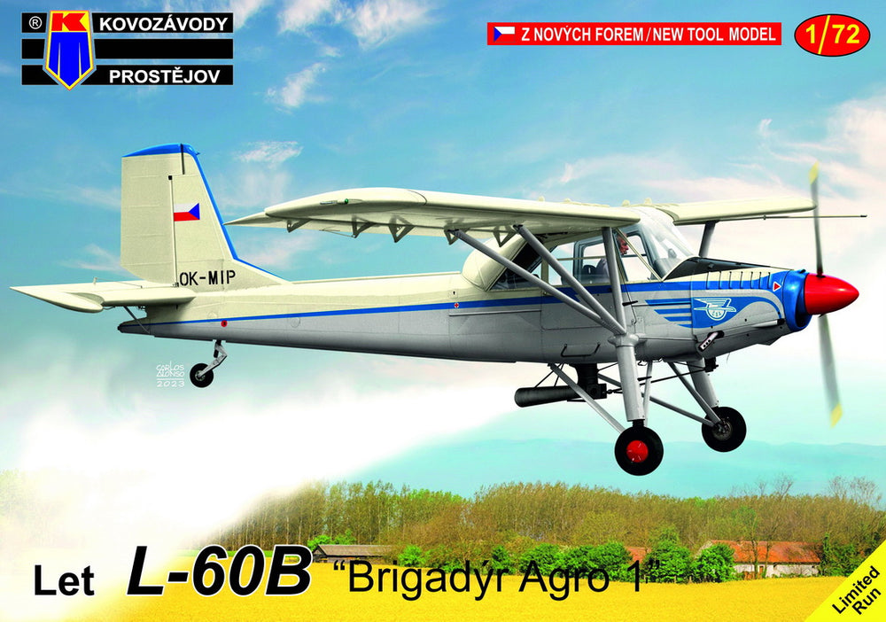 KP KPM72393 Let L-60B Brigadyr Agro 1 New Mould 1:72