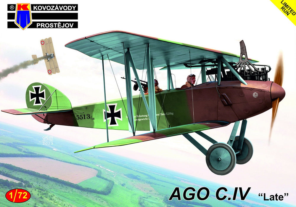 Kovozavody Prostejov KPM72398 1:72 AGO C.IV 'Late' new mould