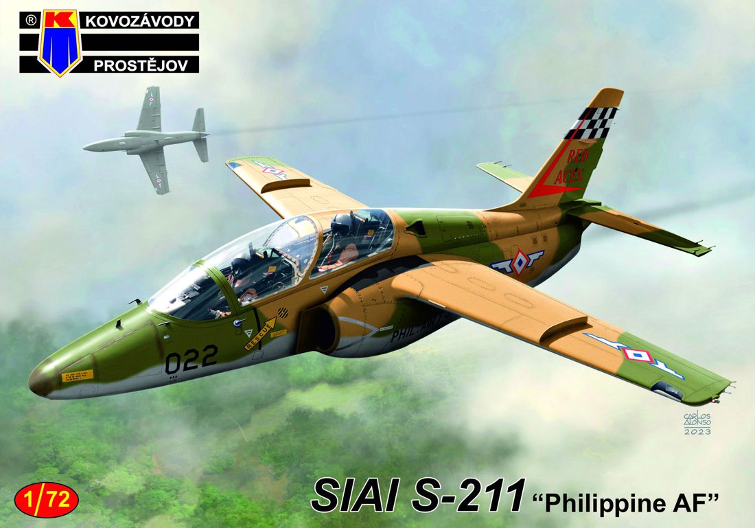 Kovozavody Prostejov KPM72405 1:72 SIAI S-211 'Philippine AF' re-box, new decals