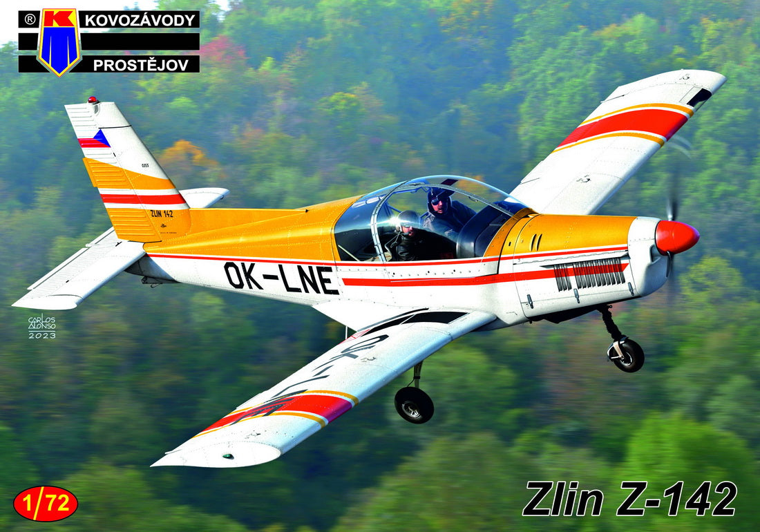 Kovozavody Prostejov KPM72406 1:72 Zlin Z-142 'OK Registrations