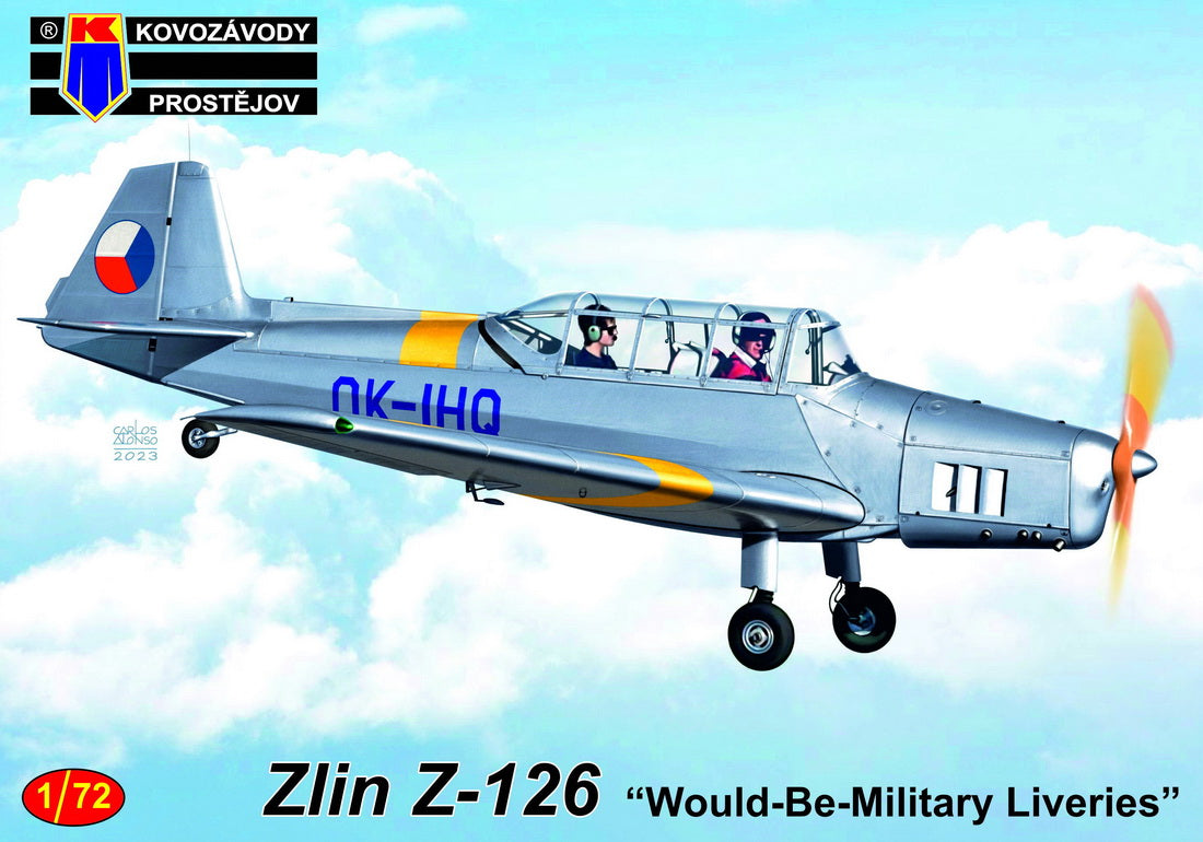 KP KPM72409 Zlin Z-126 Would-Be-Military Liveries New Decals 1:72