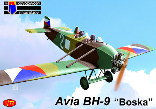 Kovozavody Prostejov KPM72414 1:72 Avia BH-9 'Boska' re-box, new decals