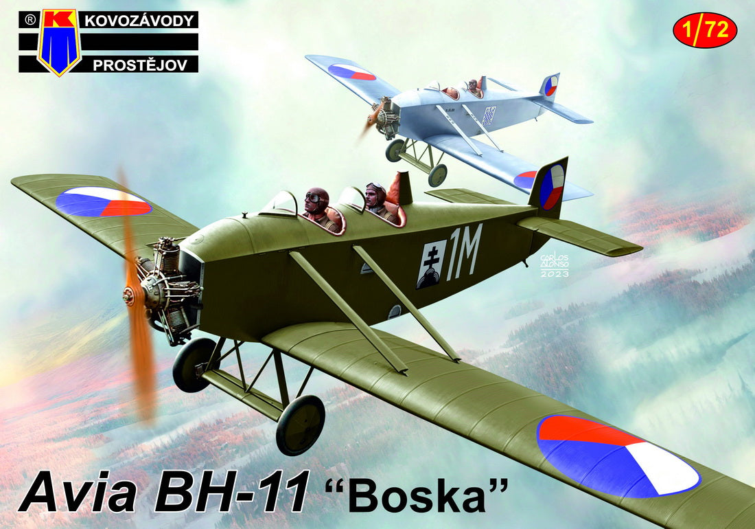 Kovozavody Prostejov KPM72415 1:72 Avia BH-11 'Boska' re-box, new decals