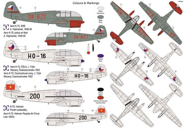 Kovozavody Prostejov KPM72429 1:72 Aero K-75 "Military"