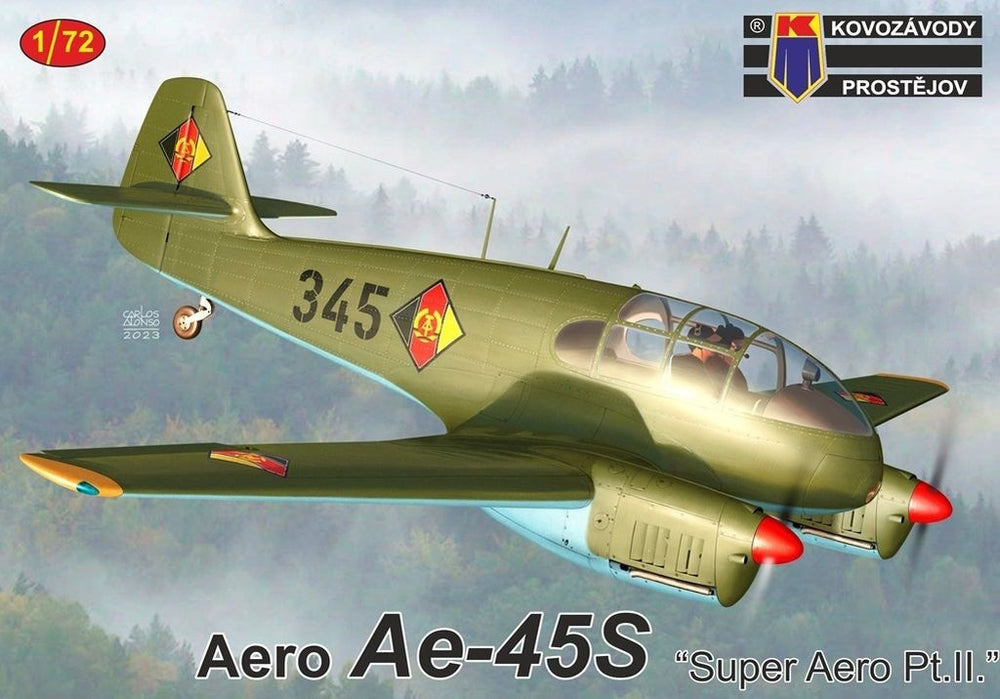 Kovozavody Prostejov KPM72432 1:72 Aero Ae-45S Super Aero Pt.II