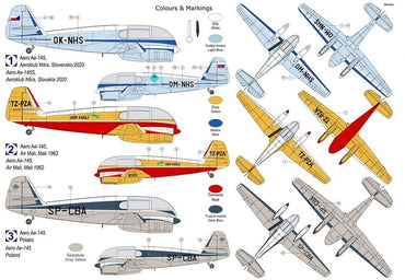 Kovozavody Prostejov KPM72433 1:72 Aero Ae-145