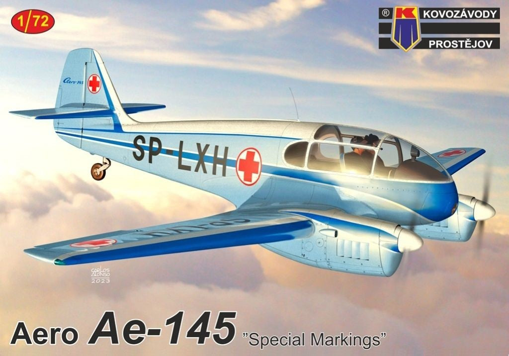Kovozavody Prostejov KPM72434 1:72 Aero Ae-145 Special Markings
