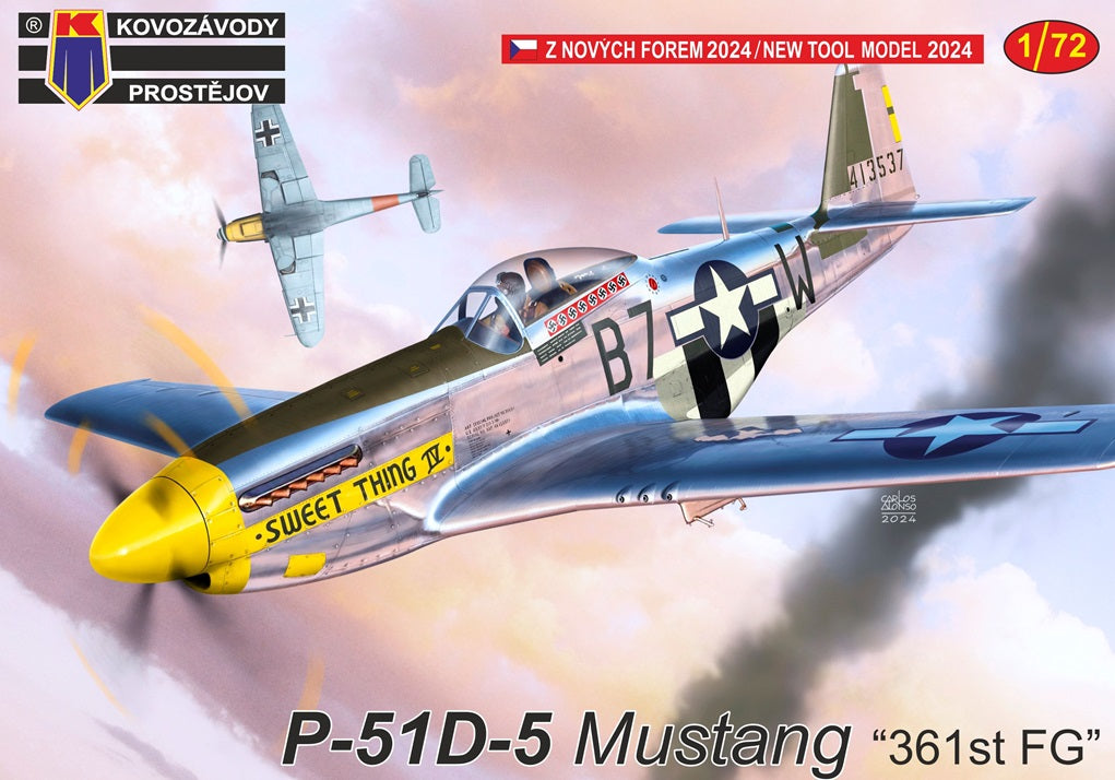 KP KPM72442 North-American P-51D-5 Mustang 361st FG 1:72