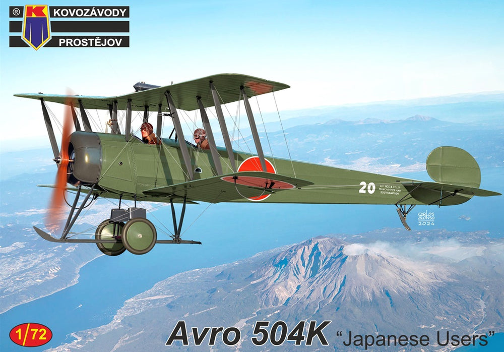 Kovozavody Prostejov KPM72461 1:72 Avro 504K 'Japanese users'