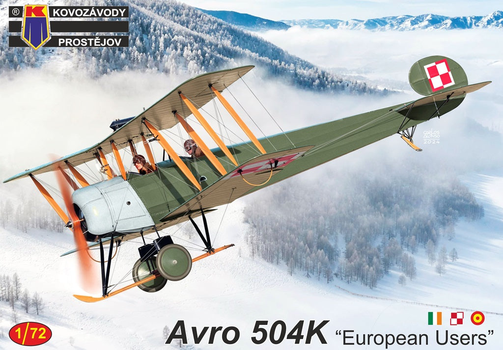 KP KPM72465 Avro 504K European Users Spain/Poland/Ireland 1:72