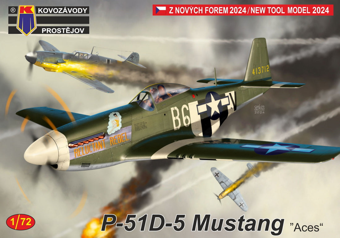 KP KPM72483 North-American P-51D-5 Mustang Aces New Decals 1:72