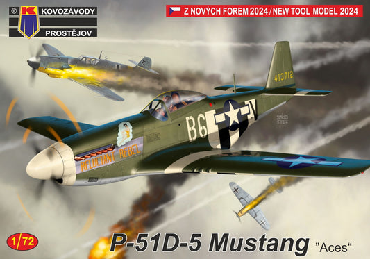 KP KPM72483 North-American P-51D-5 Mustang Aces New Decals 1:72