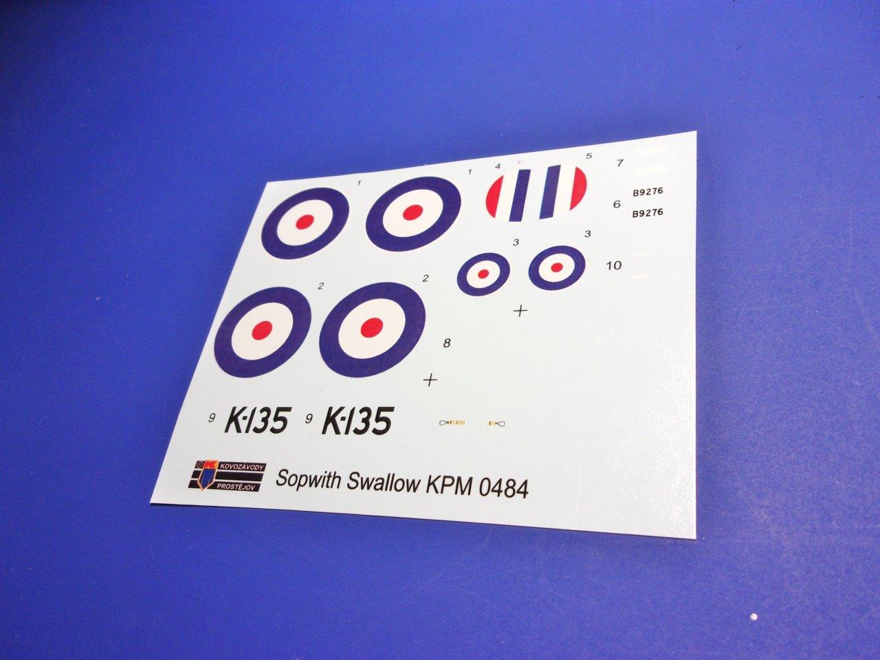 Kovozavody Prostejov KPM72484 1:72 Sopwith Swallow