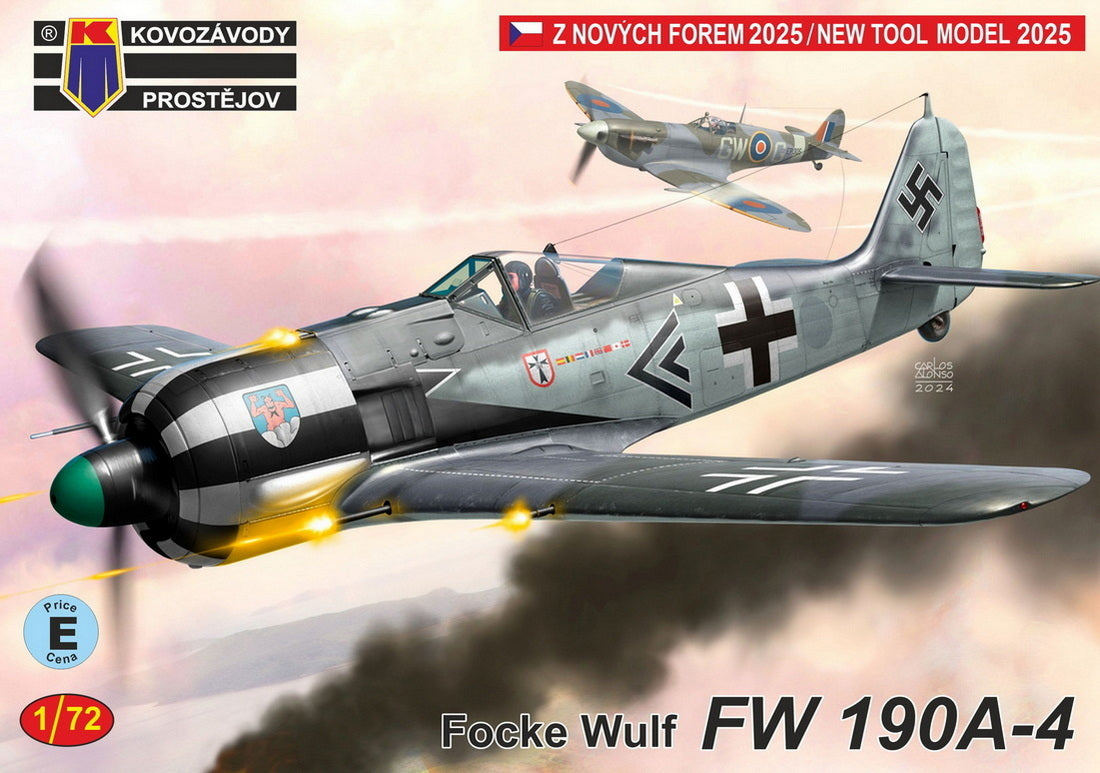 Kovozavody Prostejov KPM72492 1:72 Focke-Wulf Fw-190A-4 new mould