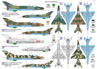 Kovozavody Prostejov KPM72503 1:72 Mikoyan MiG-21F-13 'Warsaw Pact'