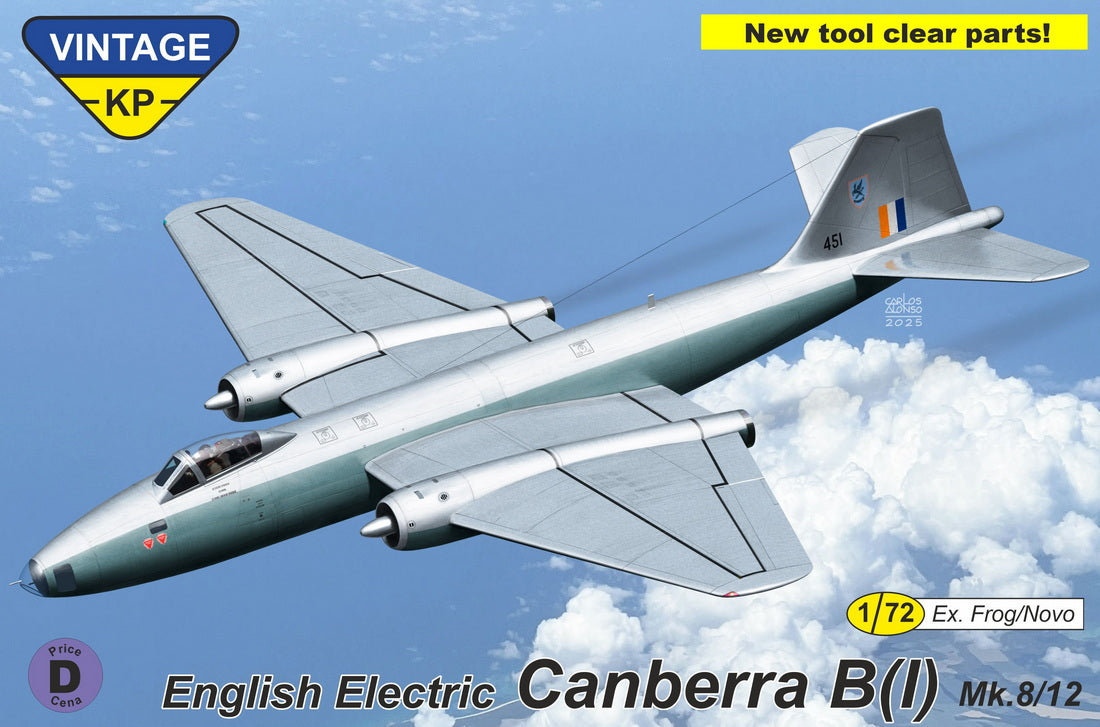 Kovozavody Prostejov KPV7202 1:72 Canberra B