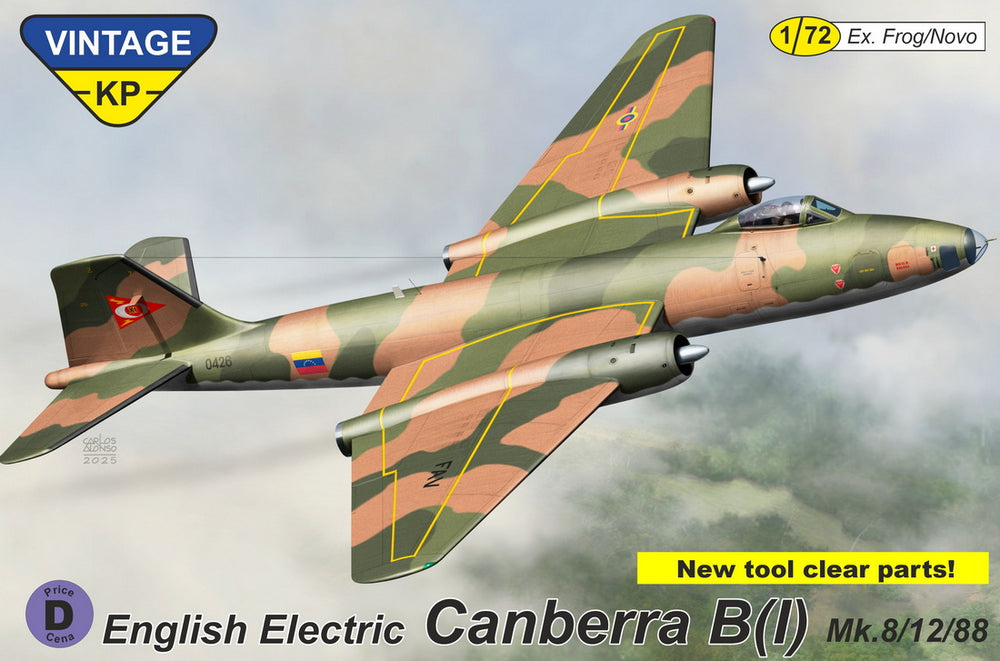 Kovozavody Prostejov KPV7203 1:72 Canberra B