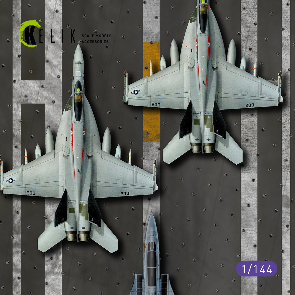 Kelik KS14405 1:144 CV-63 Kitty Hawk Models