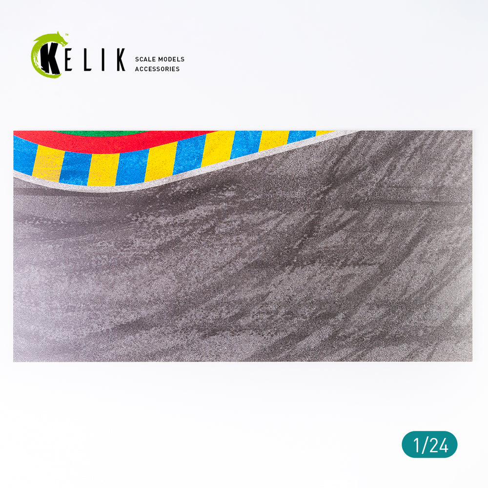 Kelik KS24003 1:24 Asphalt road 24 Hours of Le Mans Turn Base