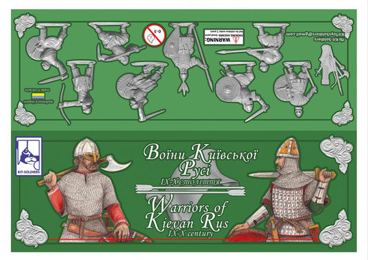 Kit-Soldiers KS32011 1:32 Warrios of Kyiv Rus, IX-X century