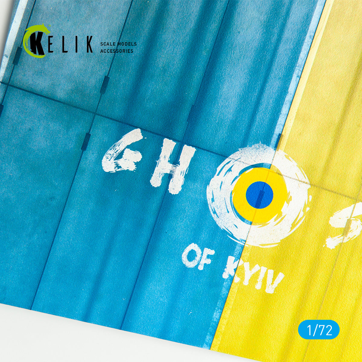 Kelik KS72003 1:72 Concrete plates Ukraine Ghost of Kyiv Base