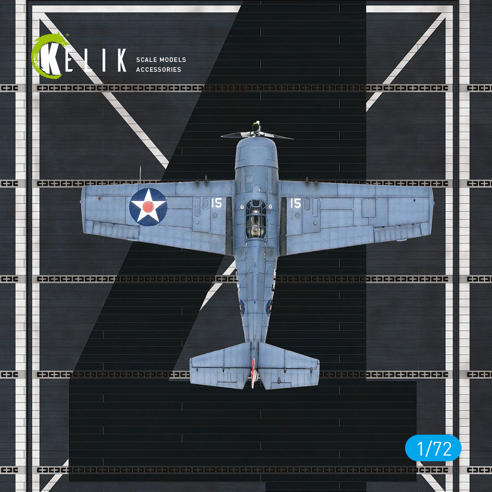 Kelik KS72056 1:72 USS Ranger 1943
