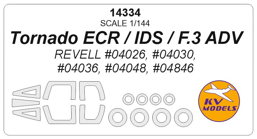 KV Models KV14334 1:144 Panavia Tornado ECR / IDS / F.3 ADV