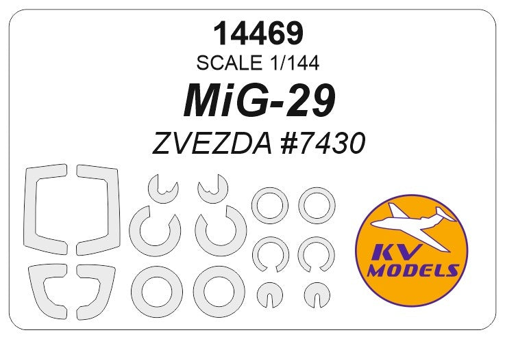 KV Models KV14469 1:144 Mikoyan MiG-29