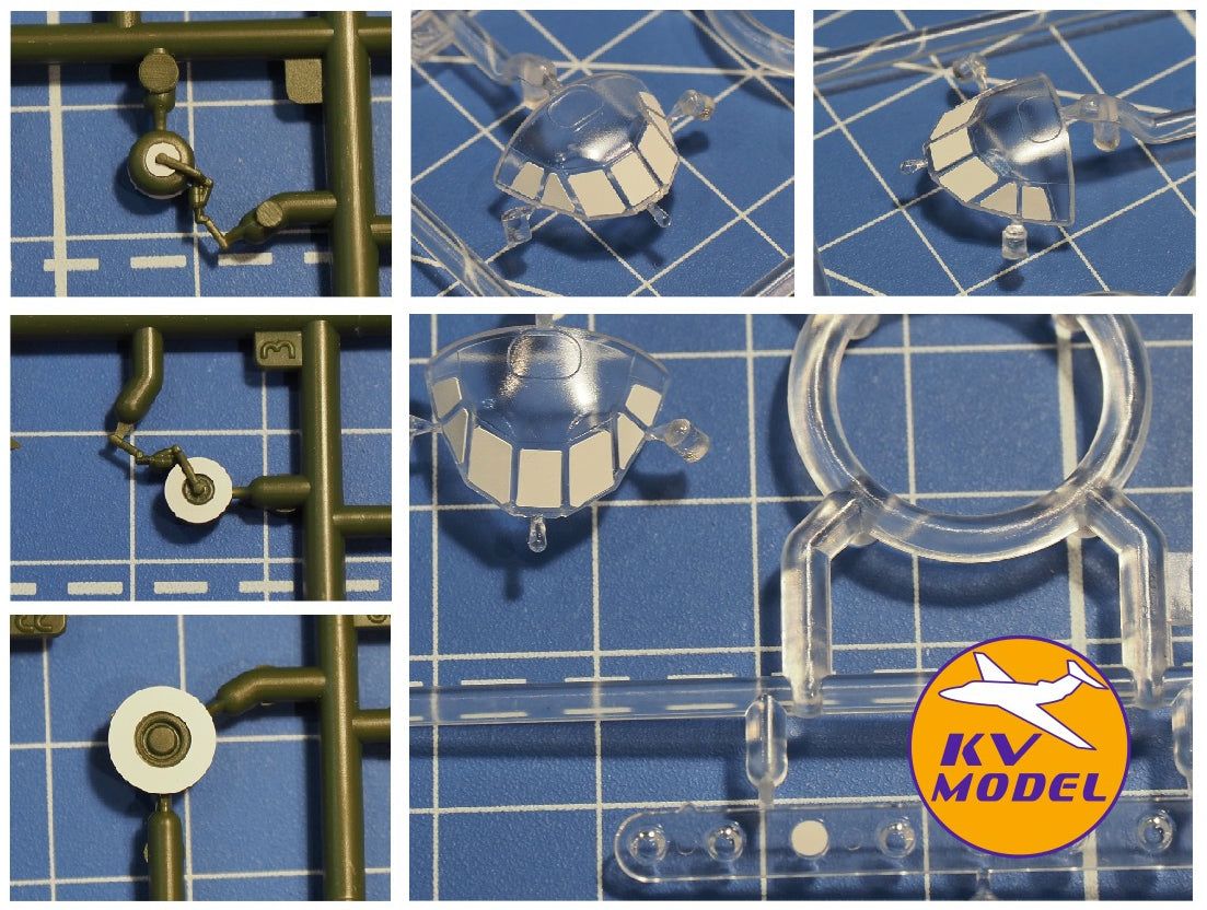 KV Models KV14486 1:144 Yakovlev Yak-40