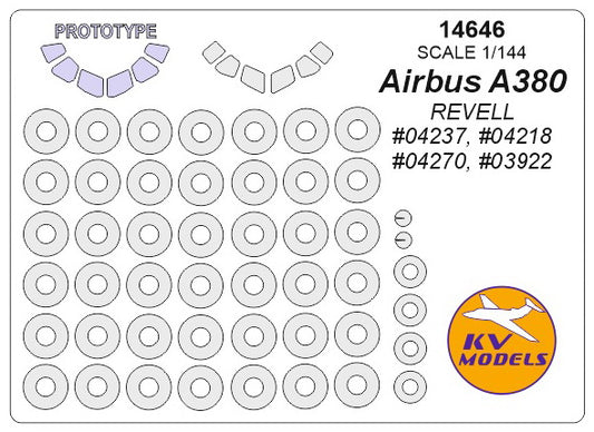 KV Models KV14646 1:144 Airbus A380 + Airbus A380