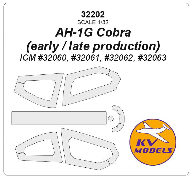 KV Models KV32202 1:32 Bell AH-1G Cobra