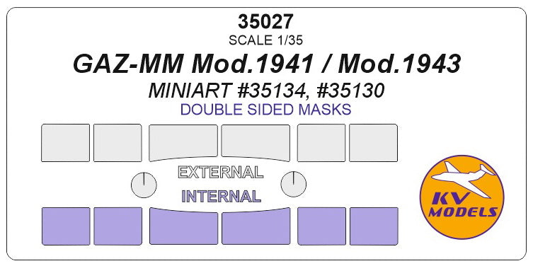 KV Models KV35027 1:35 GAZ-MM