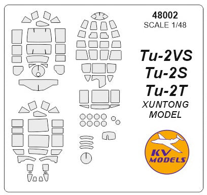 KV Models KV48002 1:48 Tupolev Tu-2
